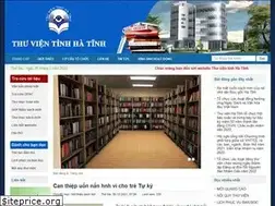 Sites similar to thuvienhatinh.org