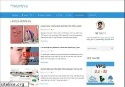 Sites similar to thuysys.com