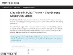 Sites similar to thvs.vn