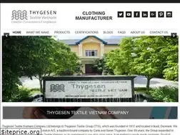 Sites similar to thygesen.com.vn