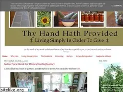 Sites similar to thyhandhathprovided.com