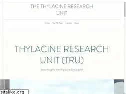 Sites similar to thylacineresearchunit.org