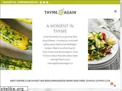 Sites similar to thymeandagain.ca