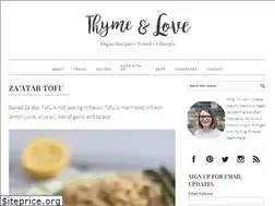 Sites similar to thymeandlove.com