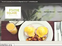 Sites similar to thymesquarecafe.net