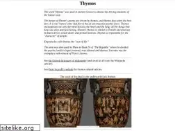 Sites similar to thymos.com