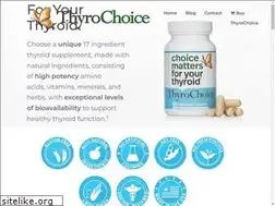 Sites similar to thyrochoice.com