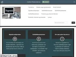 Sites similar to thyroid.no