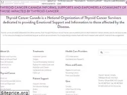 Sites similar to thyroidcancercanada.org