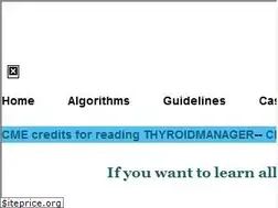Sites similar to thyroidmanager.org