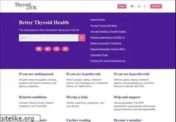 Sites similar to thyroiduk.org