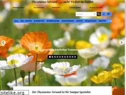 Sites similar to thysanotus-versand.de