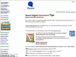 Sites similar to thyseo.com