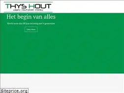 Sites similar to thyshout.be