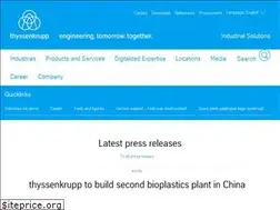 Sites similar to thyssenkrupp-industrial-solutions.com