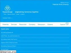 Sites similar to thyssenkrupp-materials-na.com