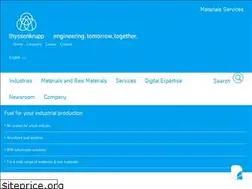 Sites similar to thyssenkrupp-materials-services.com