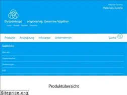 Sites similar to thyssenkrupp-materials.at