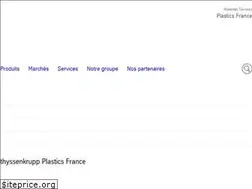 Sites similar to thyssenkrupp-plastics.fr