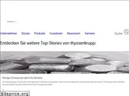 Sites similar to thyssenkrupp.de