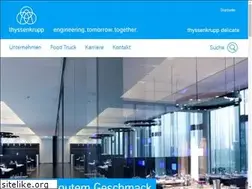 Sites similar to thyssenkruppdelicate.de