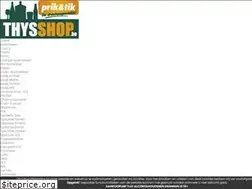 Sites similar to thysshop.be
