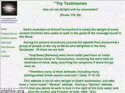 Sites similar to thytestimonies.com