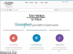 Sites similar to thywordistrue.com