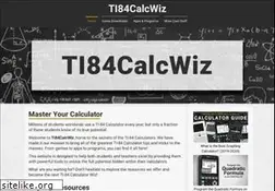 Sites similar to ti84calcwiz.com