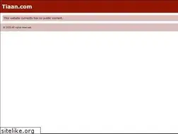 Sites similar to tiaan.com