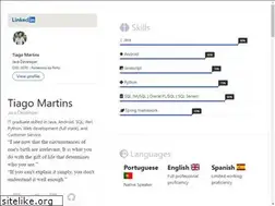 Sites similar to tiagomartins.pt