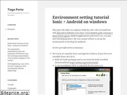 Sites similar to tiagoporto.com