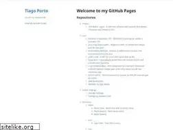 Sites similar to tiagoporto.github.io