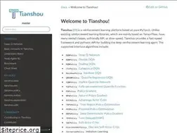Sites similar to tianshou.readthedocs.io