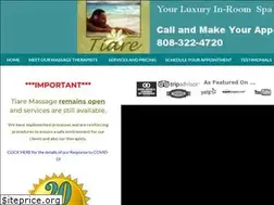 Sites similar to tiaremassage.com