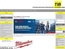 Sites similar to tib-gmbh.de