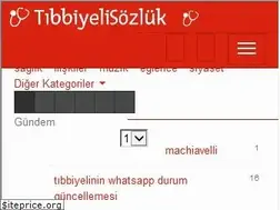Sites similar to tibbiyelisozluk.com