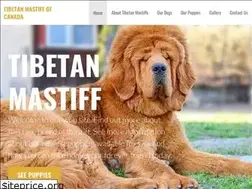 Sites similar to tibetanmastiffofcanada.com