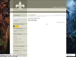 Sites similar to tibiaquest.wordpress.com