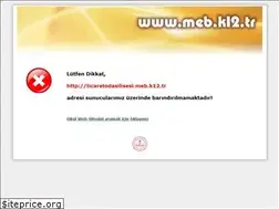 Sites similar to ticaretodasilisesi.meb.k12.tr