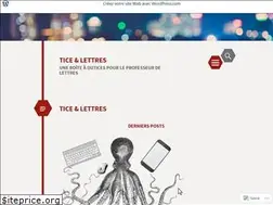 Sites similar to ticelettres.wordpress.com