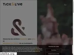 Sites similar to tickandlive.com