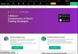 Sites similar to tickeron.com