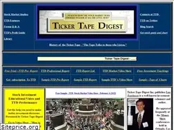 Sites similar to tickertapedigest.com