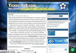 Sites similar to ticket-1x2.com