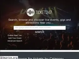 Sites similar to ticket247.co.uk