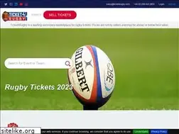 Sites similar to ticket4rugby.com