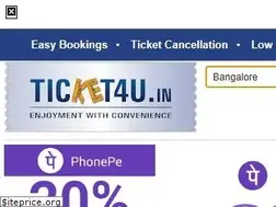 Sites similar to ticket4u.in