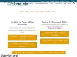 Sites similar to ticketcenacolo.com