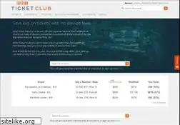 Sites similar to ticketclub.com